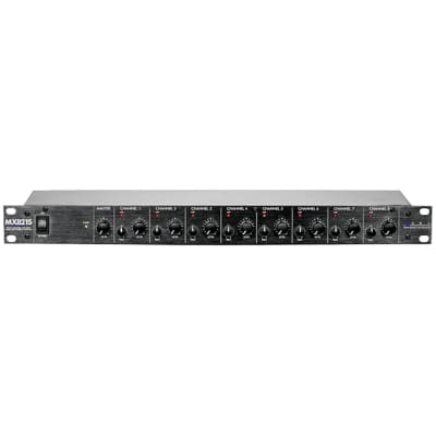 ART MX821s Eight Channel Mic/Line Rack Mixer with Stereo Outputs image 6