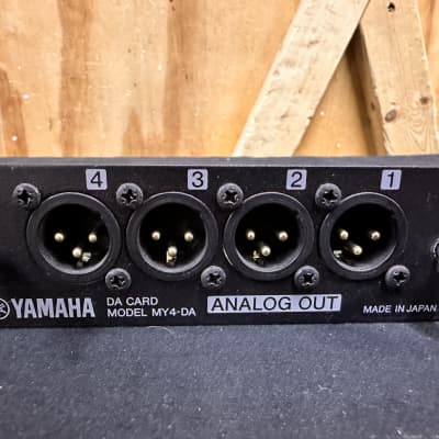 YAMAHA MY4-DA DA Card 4-Channel Analog Output Card I/O