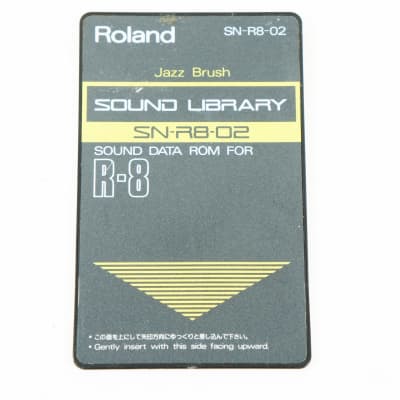 [SALE Ends Nov 19] Roland SN-R8-02 Jazz Brush Expansion Card for R-8, R-8mk2, R-8M