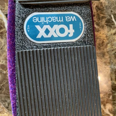 70's Foxx Wa Machine Purple, Original Box . image 3