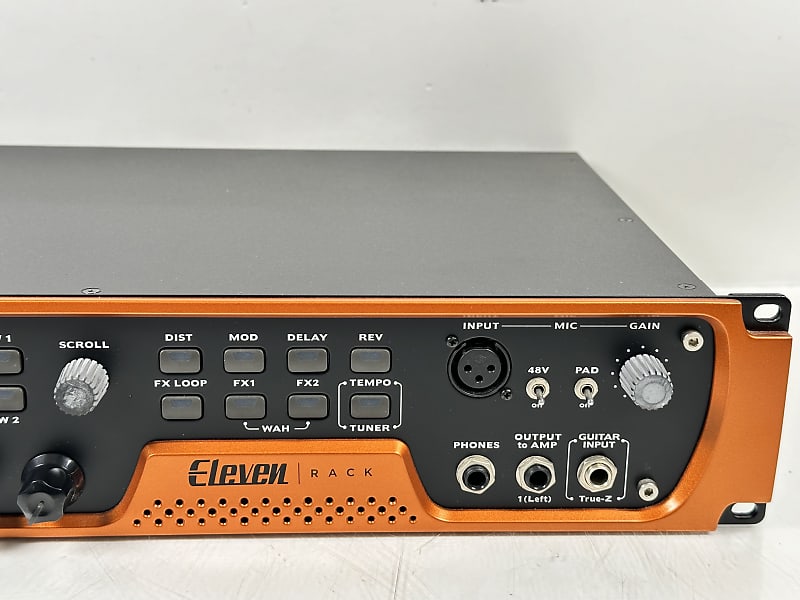 Digidesign Eleven Rack Guitar Multi-Effects Processor and Pro Tools  Interface