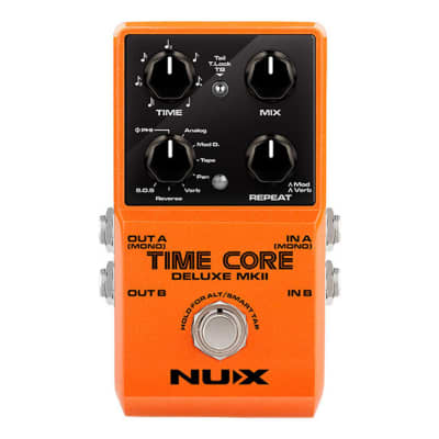 NUX Time Core Deluxe MKII Delay Pedal with 7 Different Delays/Looper for sale
