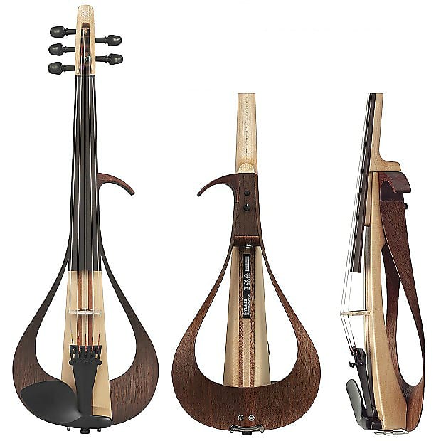 Yamaha YEV 105 5-String Electric Violin- Natural image 1