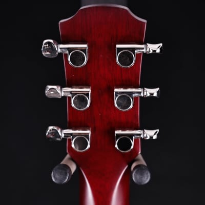 Yamaha CSF1M Parlor Acoustic-Electric Guitar, Crimson Red Burst 3lbs 5.7oz image 6