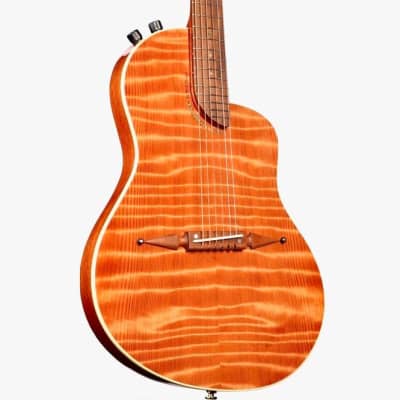 Rick Turner Renaissance RS6 Curly Redwood / Mahogany #5903 image 3