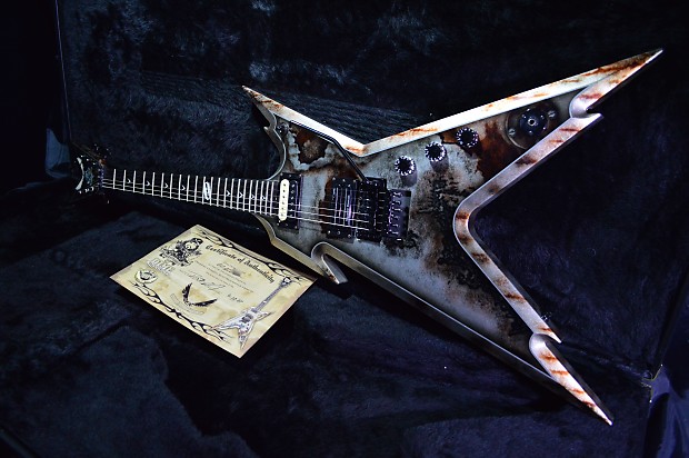 Dean Guitars Relaunches Dimebag Darrell Razorback Rust – Music Connection  Magazine