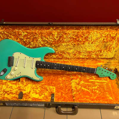 Fender Stratocaster Custom Shop Limited Edition Seafoam Green 1960 Relic del 2004 Namm Edition image 8