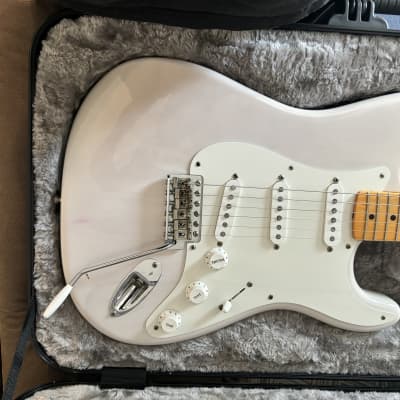 Fender American Original '50s Stratocaster with Maple Fretboard 2018 - 2022 - White Blonde image 6