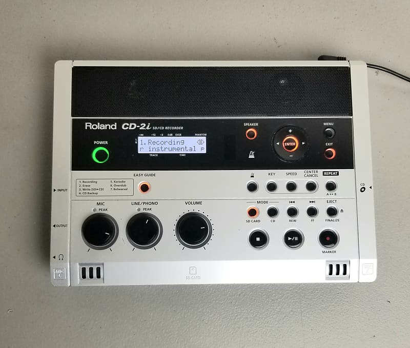Roland CD-2i SD/CD Portable Recorder/CD Burner | Reverb