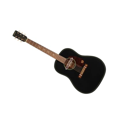 Gretsch Deltoluxe Dreadnought Acoustic Guitar (Black Top) image 5