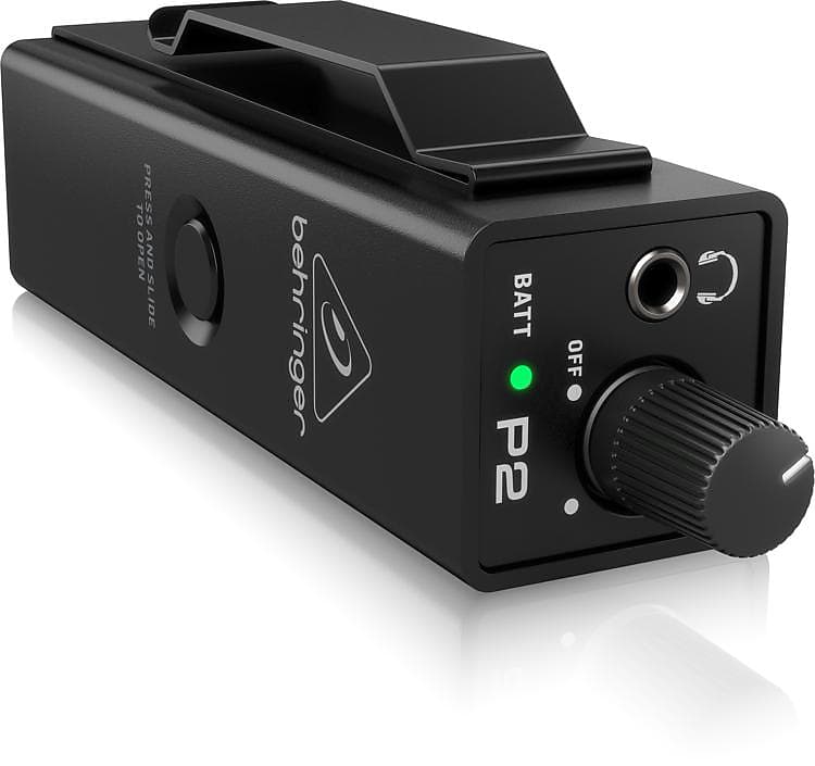 Behringer P2 Ultra-Compact Personal In-Ear Monitor Amplifier image 1