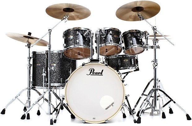 Pearl decade maple 7 outlet piece drum set
