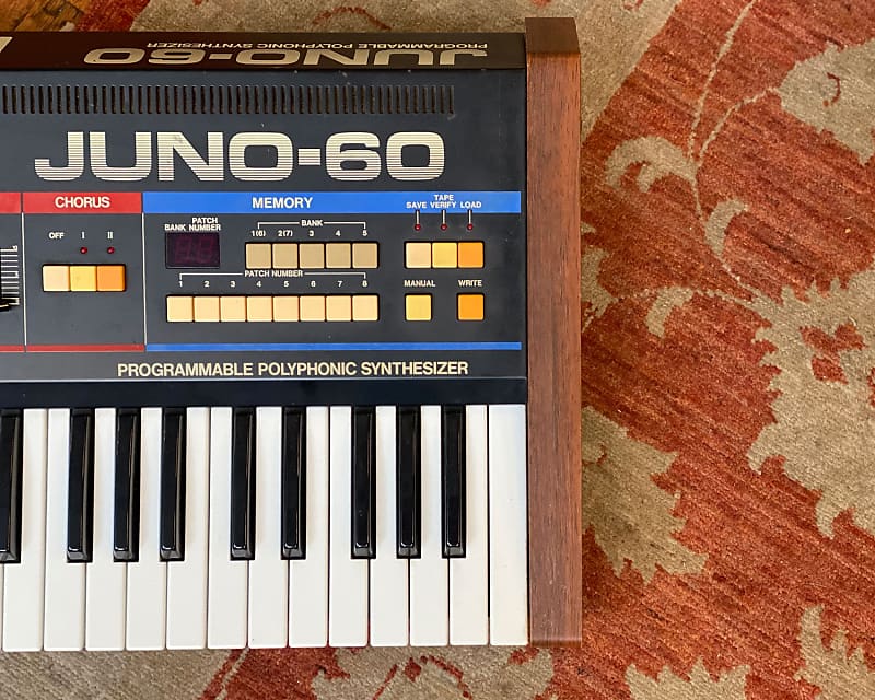 Vintage Roland Juno 60 Analogue Polyphonic Synthesizer image 1