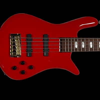 Spector Euro 5 Classic, Red Gloss with Rosewood Fingerboard for sale