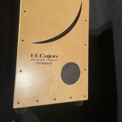 Roland EC-10 ELCajon Electronic Layered Cajon 2010s - Natural/Black image 8
