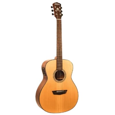Washburn Woodline Solid Wood Acoustic Electric Guitar image 1