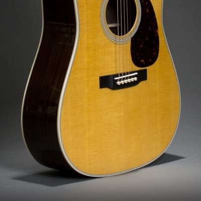 Martin D-35 Standard Series Dreadnought Acoustic Guitar w/ Case, Natural image 3