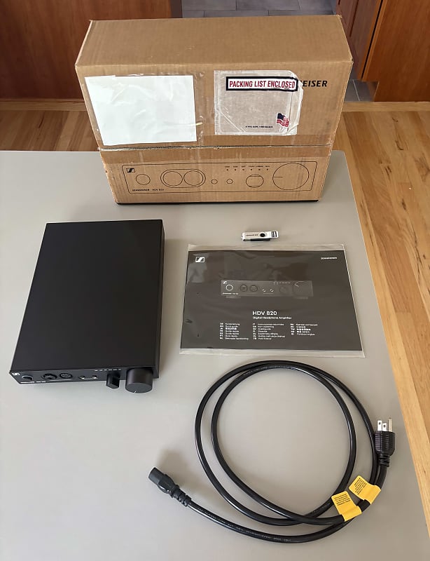 Sennheiser HDV 820 Headphone Amplifier, DAC, and Preamplifier | Reverb