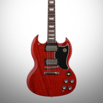 Gibson SG Standard '61 Electric Guitar (with Case), Vintage Cherry image 2