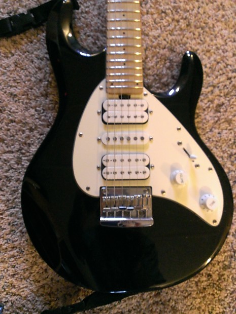 Sterling by Music Man SILO20 Electric Guitar Black | Guitar
