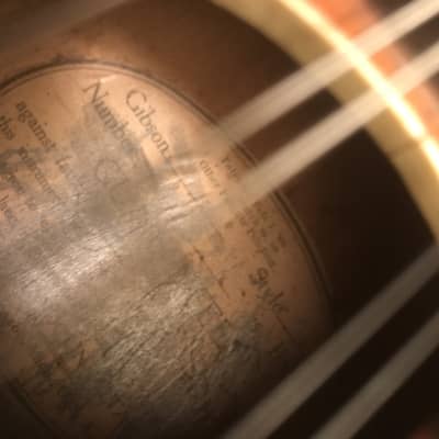 Gibson Style A Mandolin 1914 Natural INCLUDES F4 case image 8