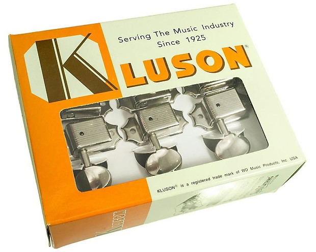 Kluson SD9005MN Oval 3x3 Tuning Machines image 1