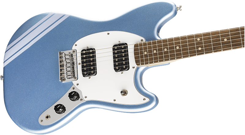 Squier FSR BULLET® COMPETITION MUSTANG® HH Lake Placid Blue