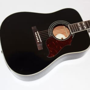 Epiphone Hummingbird Artist Black Acoustic Guitar | Reverb