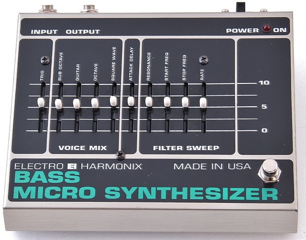 Electro-Harmonix Bass Micro Synthesizer image 1