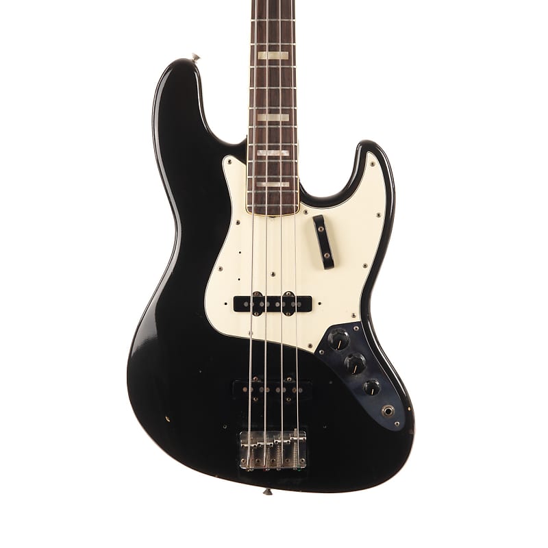 Vintage Fender Jazz Bass Black 1974 | Reverb Canada