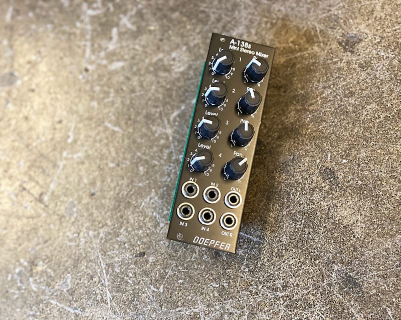 Doepfer A-138sv Vintage Mini Stereo Mixer | Reverb Canada