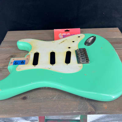 Real Life Relics Strat® Stratocaster® Body Aged Surf Green #2 image 5