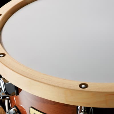 Tama S.L.P. Studio Maple 14"x6.5" Snare Drum Sienna image 3