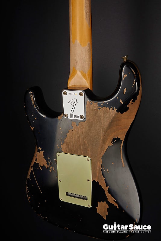 Fender Custom Shop Michael Landau 1968 Stratocaster Signature Black Relic  NEW 2023 (cod.1342NG)
