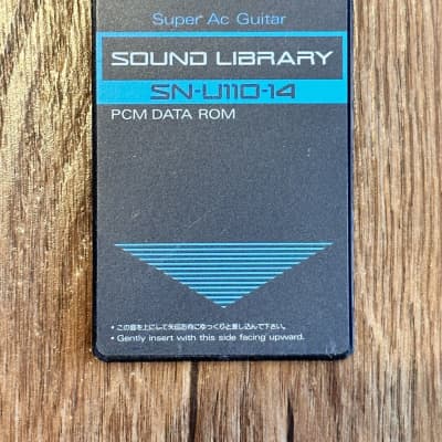 Roland SN-U110-14 Super AC Guitar PCM Data Rom Card