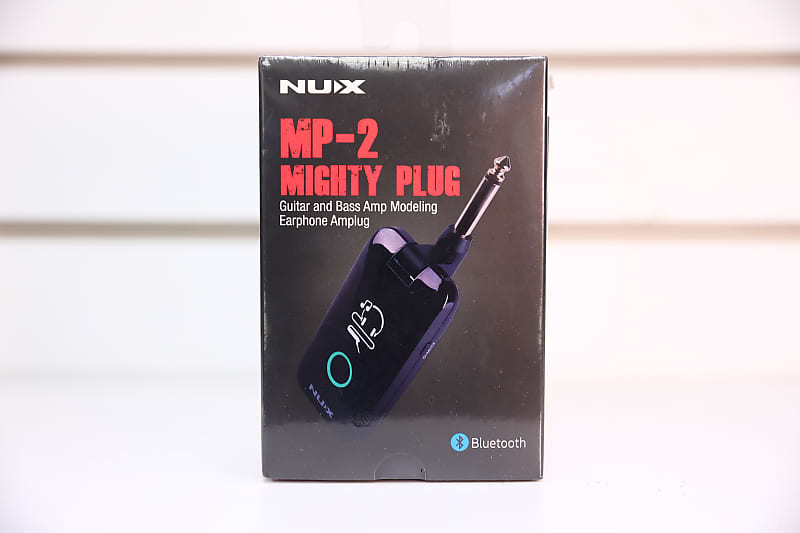 NuX MP-2 Mighty Plug Headphone Preamp with Amp Modeling - Black