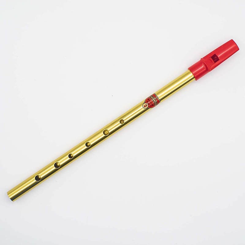 Original Generation Flageolet (Brass) In D - Tin Whistle | Reverb