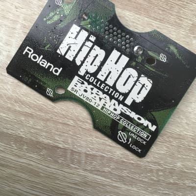 Roland SR-JV80-12 Hip Hop Expansion Board 1990s - Green