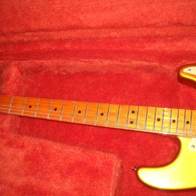 Fender Homer Haynes HLE Stratocaster 1989 gold image 7