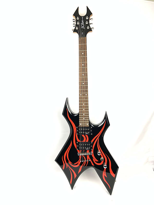 B.C. Rich KKW Kerry King Signature Warlock Black/Red Tribal