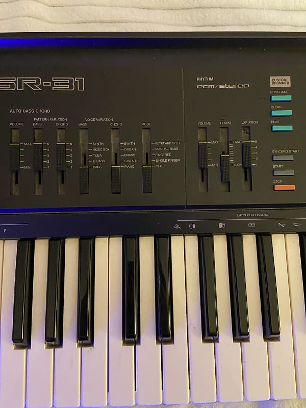 Yamaha PSR-31 1986 - black