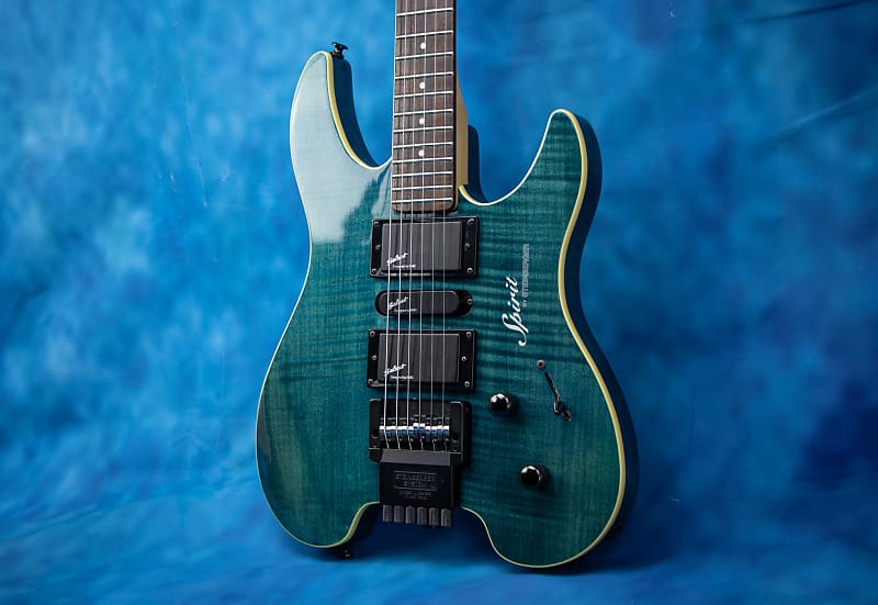 STEINBERGER SPIRIT GU DELUXE Headless Electric Guitar Green