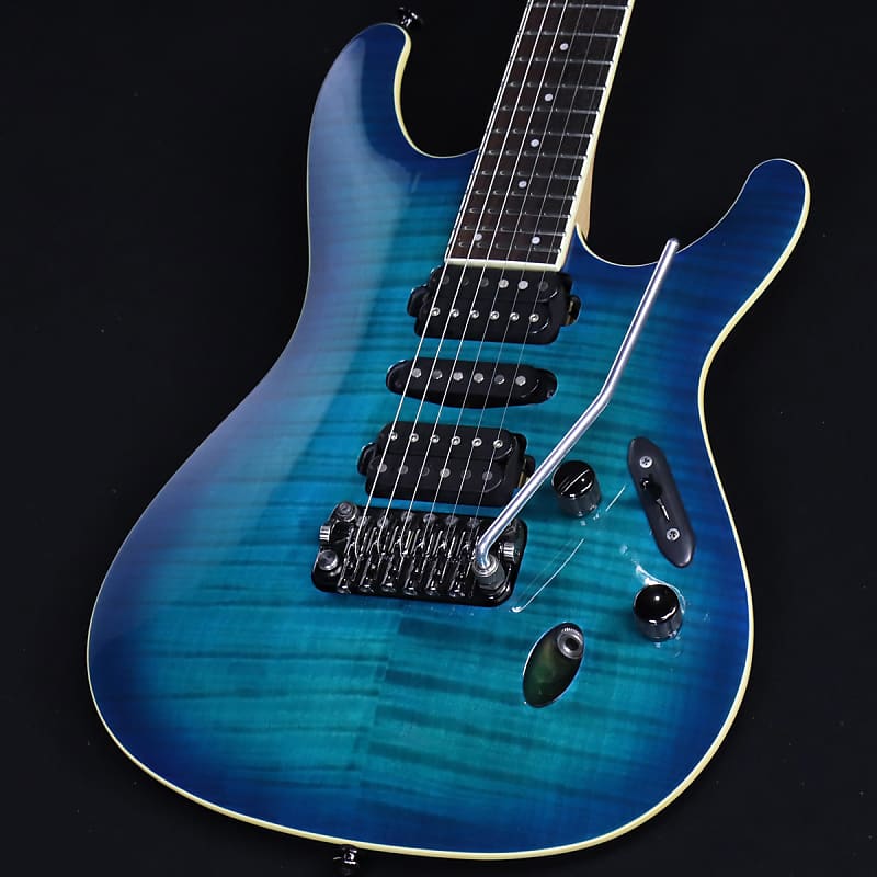 ギター Ibanez SV5470F Ibanez SV5470 Electric Guitar Natural Blue | Guitar Center