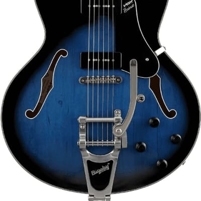 Vox Bobcat V90B with Bigsby 2010s - Sapphire Blue for sale