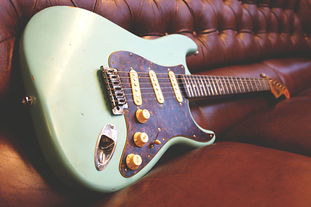 Relic Guitars The Hague S-Model 2016 Surf Green image 1