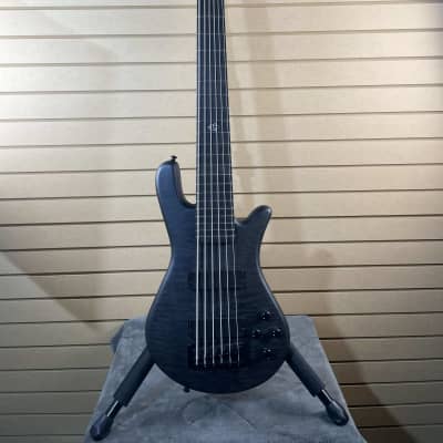 Spector NS Pulse 6 Bass Guitar - Black Stain w/ Gig Bag & PLEK*D #997 image 4