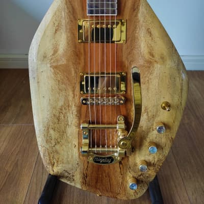 Luthier Built Phantom Style Guitar Natural image 2
