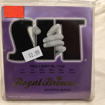 SIT RL-1150 Royal Bronze Pro Light 11-50 RL Acoustic Guitar Strings for sale
