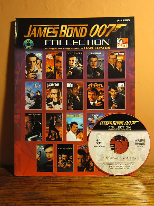 James Bond 007 Easy Piano Collection 2001 | Reverb