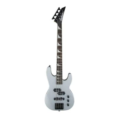 Jackson JS Series Concert Bass Minion JS1X 4-String Bass Guitar (Satin Silver) image 1